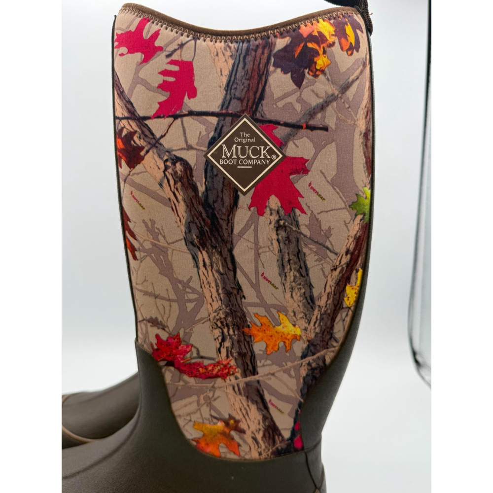 Muck Boot Company Women’s 8 Camo Tall Rubber Boots Waterproof Hunting Outdoor - Picture 7 of 9